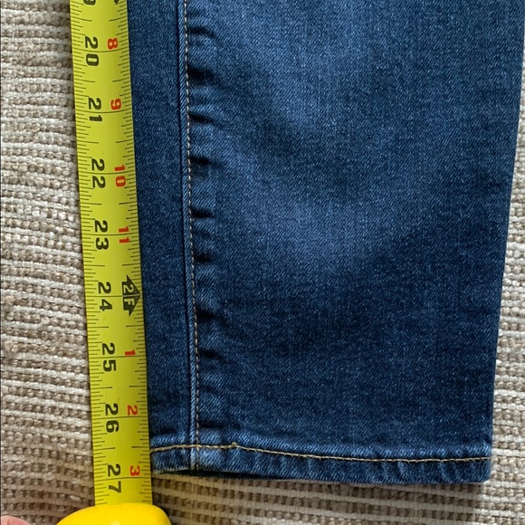 Blue Skinny Jeans Medium-Dark Indigo Wash - Picture 6 of 6